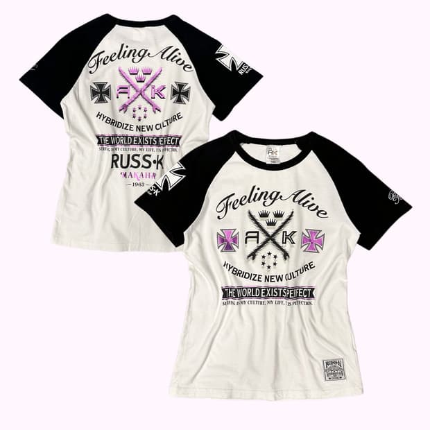 logo mark raglan t-shirt