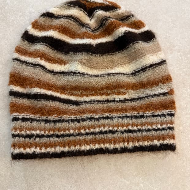 ERL Knit Beanie Brown