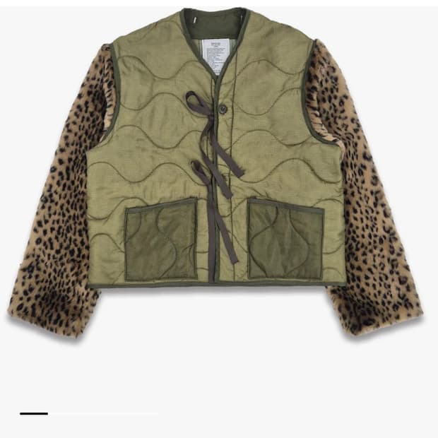 올리언스 리메이크 호피 자켓