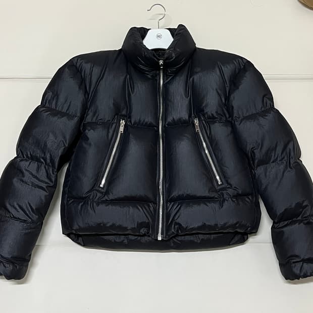 [렉토] 샤이닝 구스다운 숏 패딩