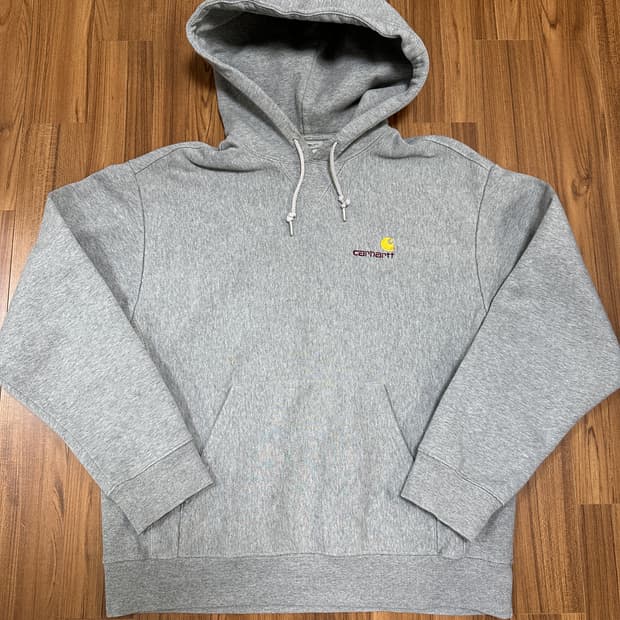 칼하트 WIP 기모 후드 스웻셔츠 M