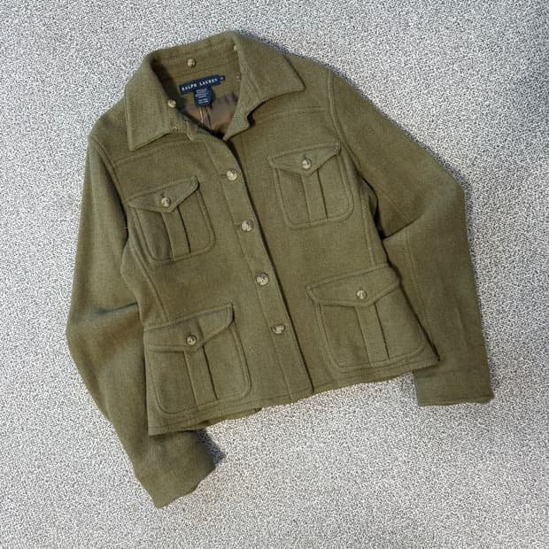 폴로 랄프로렌 트위트 자켓