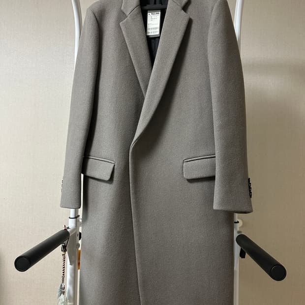 앤드지 지오지아 롱코트 95 그레이