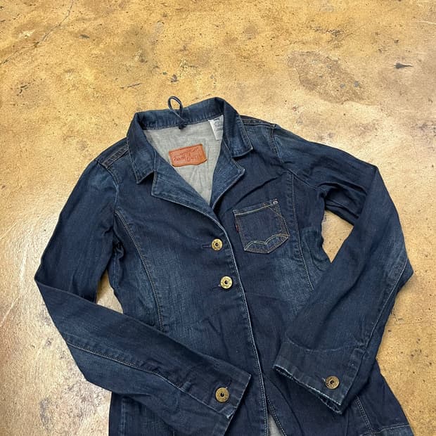 [정품/S] 리바이스 데님 블레이저 자켓 b16