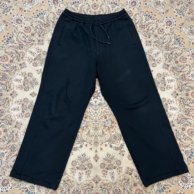 준지 자수로고 헤비 스웻 팬츠 바지