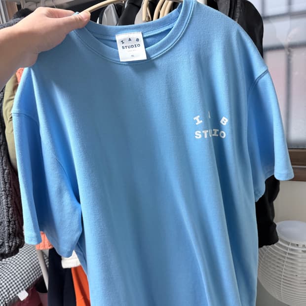 아이앱스튜디오 스카이블루 반팔