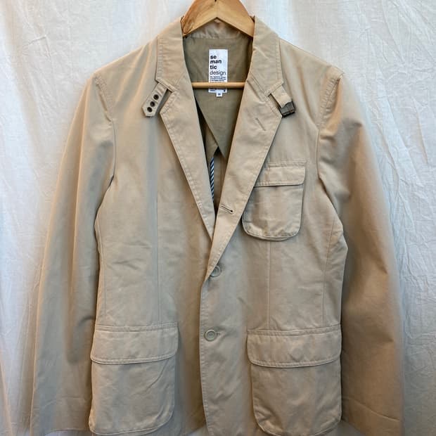 SEMANTIC DESIGN 베이지자켓(MEN M)/11250