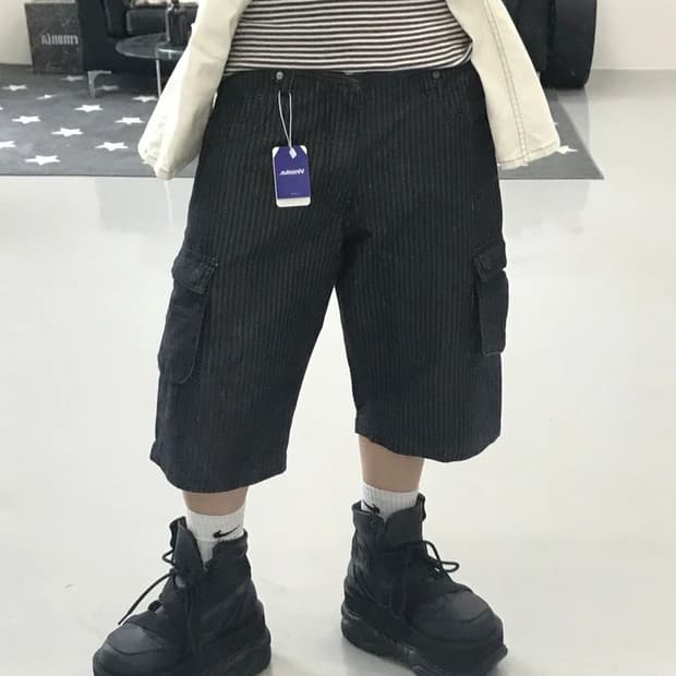 JPN 다크그레이 숏팬츠