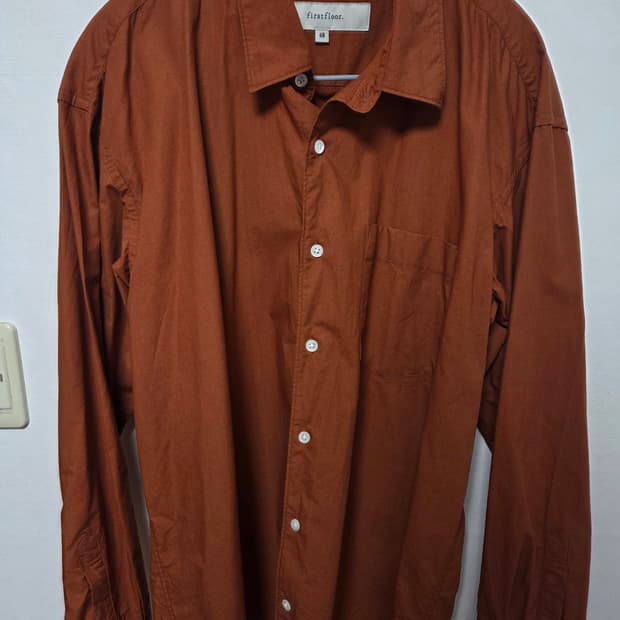 [48] 퍼스트플로어 새커셔츠 번트오렌지
