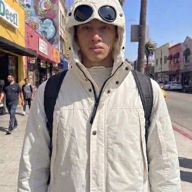 [국내정품] CP컴퍼니 멤리(MEMRI) 고글 자켓 화이트(100)