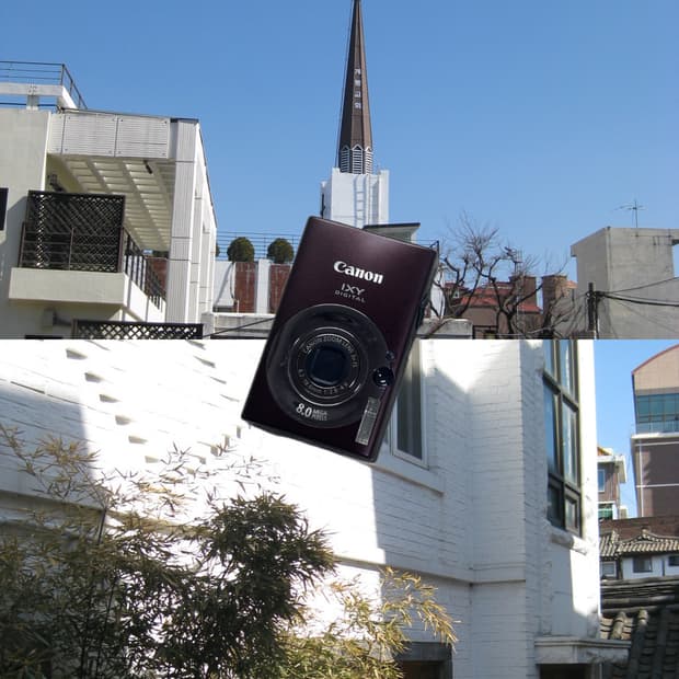 [작례O]캐논 익서스20IS (ixy20is) 브라운