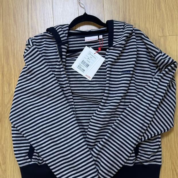 아메스 스크라이프 후드집업 네이비 S