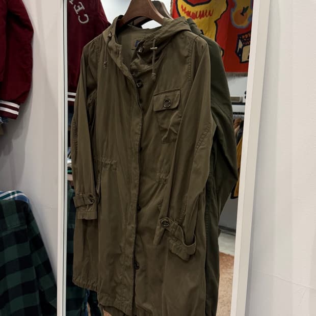 Journal Standard 저널 스탠다드 빈티지 야상 후드 코트