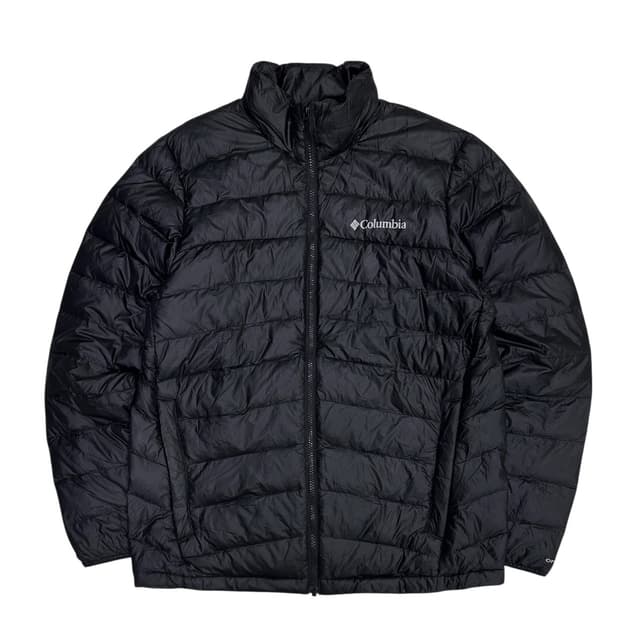 컬럼비아 옴니히트 경량 구스다운 블랙 (L)