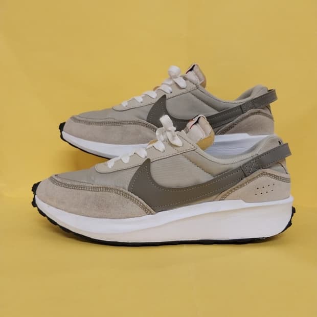 남성 나이키 와플 데뷰 라이트 스톤 운동화 (250)