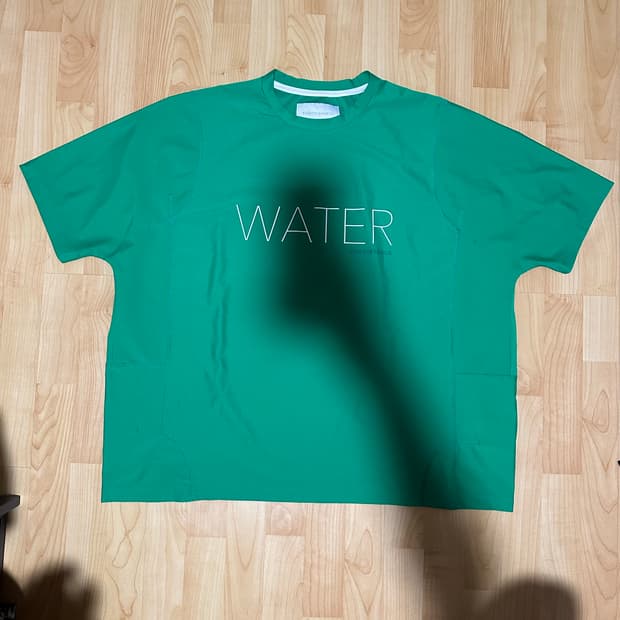WATER 져지 반팔티. 