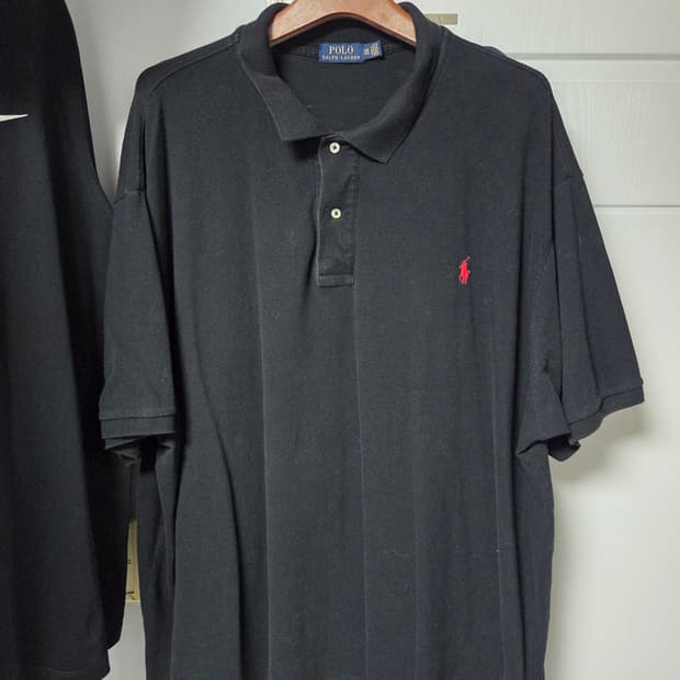 (4XB/4XL) 폴로 블랙포니 카라반팔티