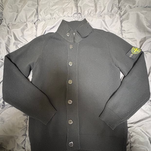 [L]스톤아일랜드 버튼 집업 가디건