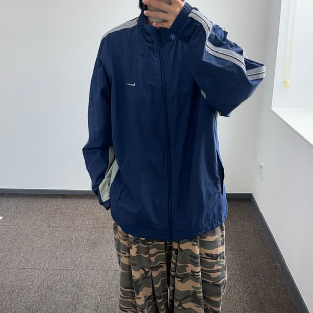 Nike 나이키 트랙탑 네이비 바람막이 