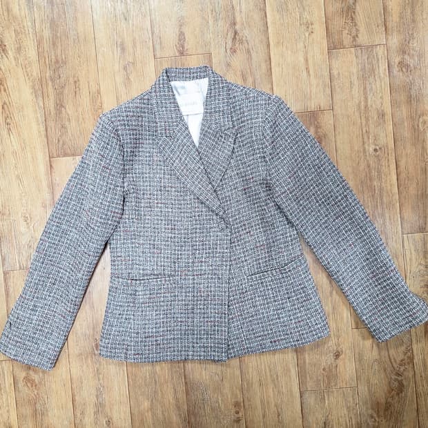 더베이지스(THE BEIGES) 레스베이지 트위드자켓 55 새상품 