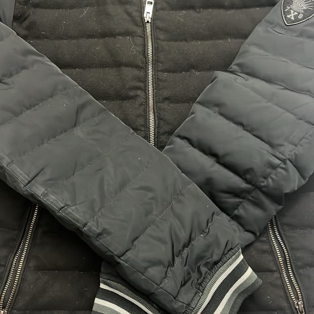 디젤 바시티 패딩 봄버 자켓