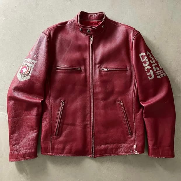 Vintage crocker ride jacket (라이더 자켓)