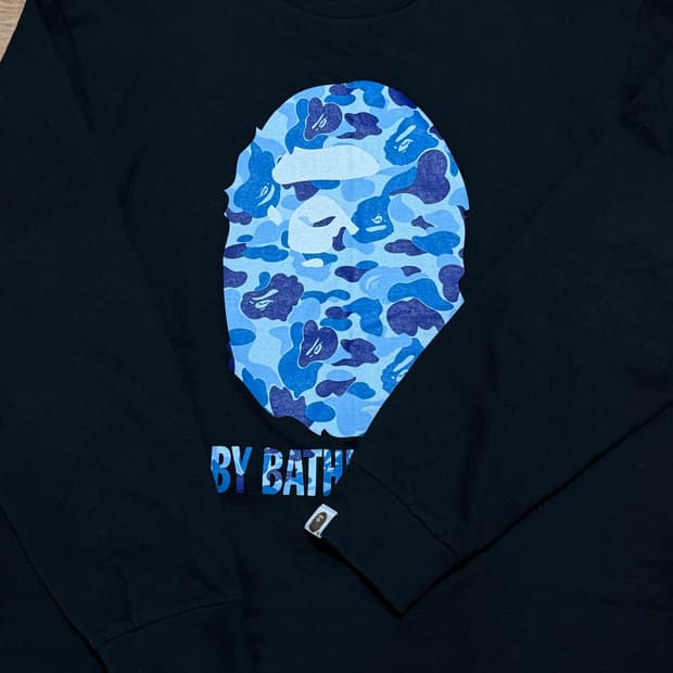 베이프 롱슬리브 블랙