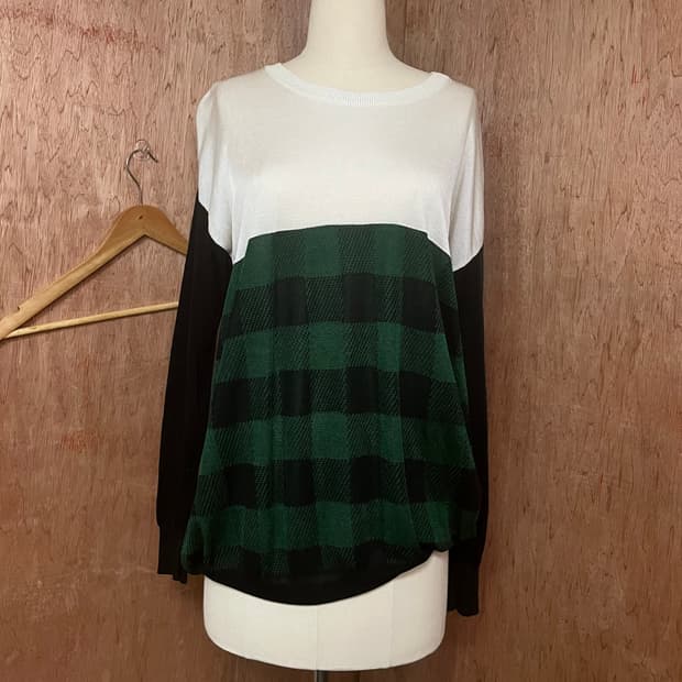 토가 멀티 컬러 니트