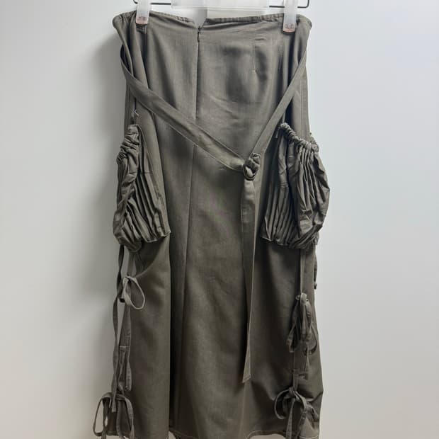 MOSCHINO 모스키노 드레이핑 스커트