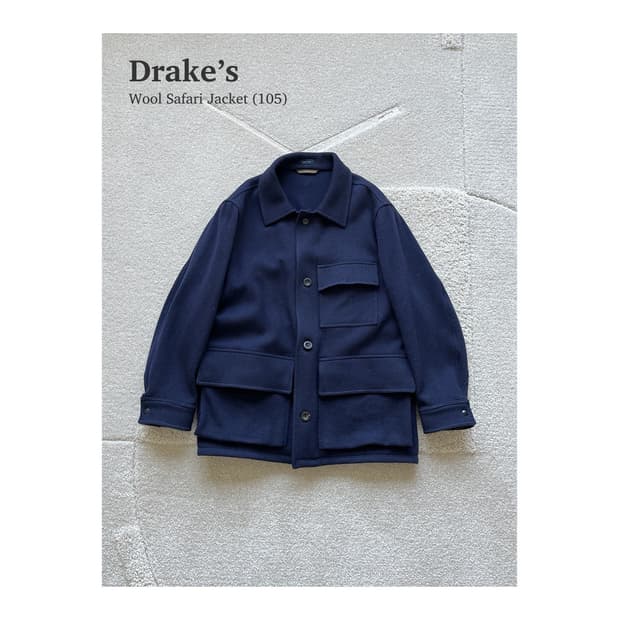 드레익스 울 사파리 자켓 (105)