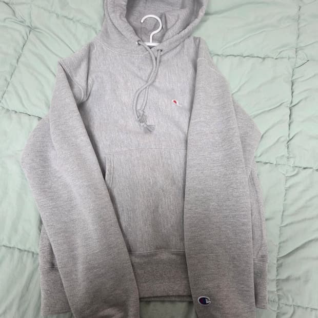 챔피온 리버스 위브 후드티