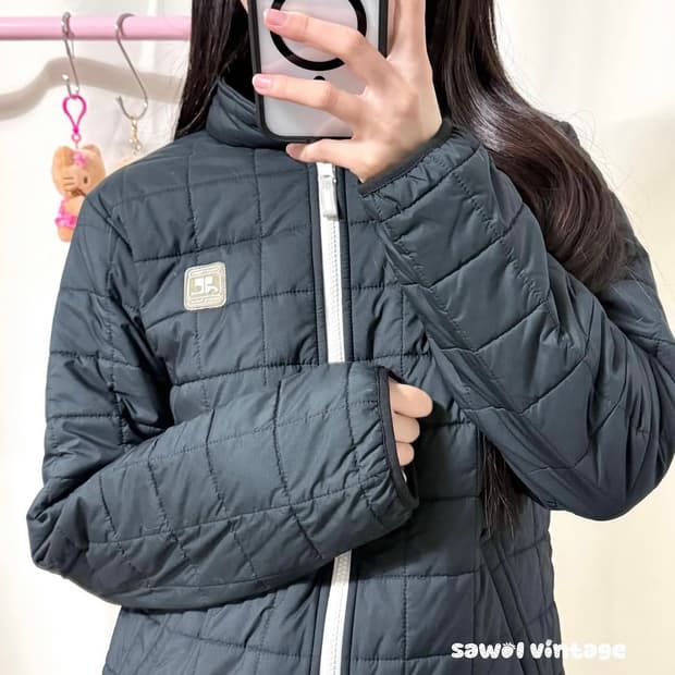 꾸레쥬 퀼팅 패딩