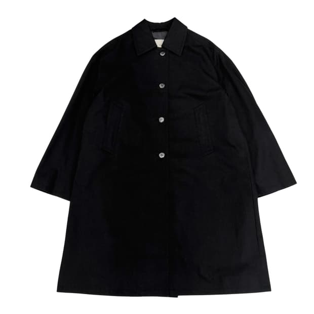 낫띵리튼 코튼 싱글 트렌치 코트