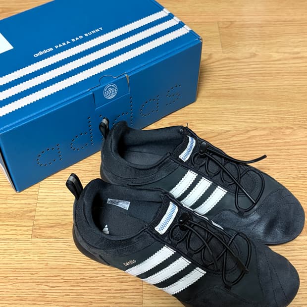 아디다스 배드버니 발레리나 코어 블랙 초크 화이트 235