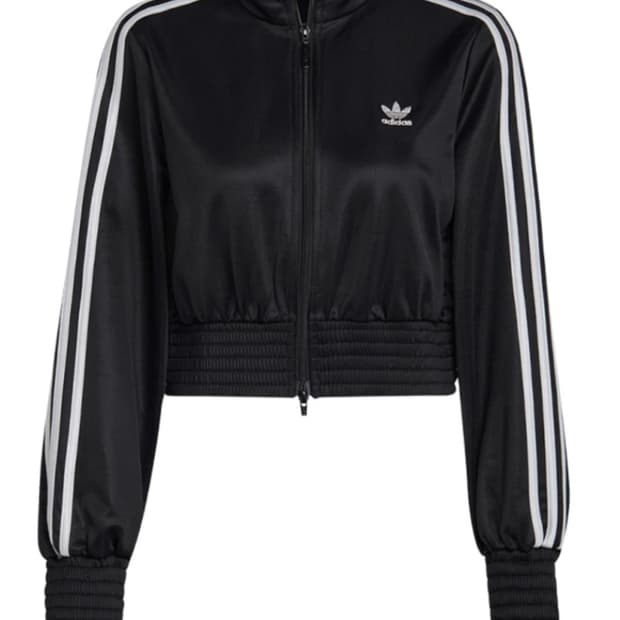 아디다스 아디컬러 클래식 하이 샤인 트랙 자켓 블랙