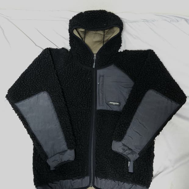 디스이즈네버댓 보아플리스 쉐르파 후드 자켓 M