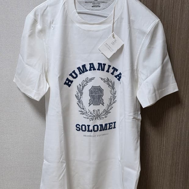 브루넬로 쿠치넬리 SOLOMEI 반팔 새상품 46