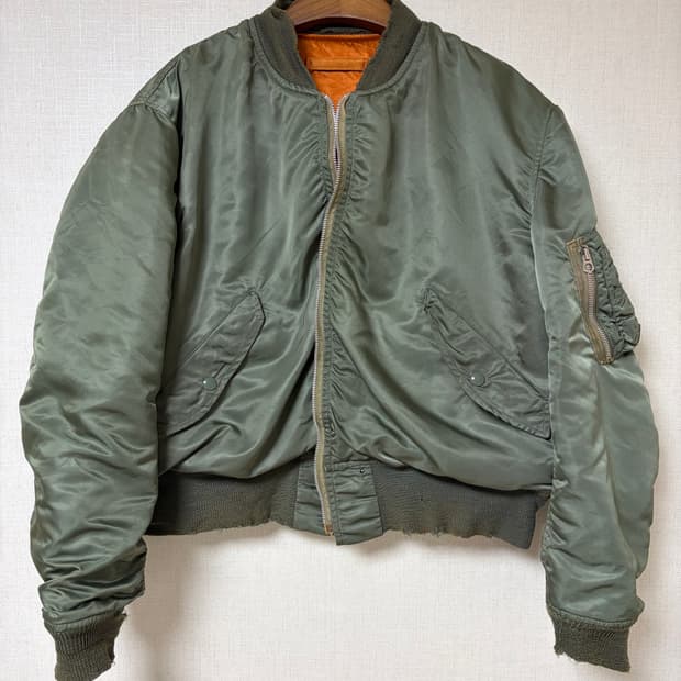 70s 알파 usaf L-2B 항공점퍼  XL