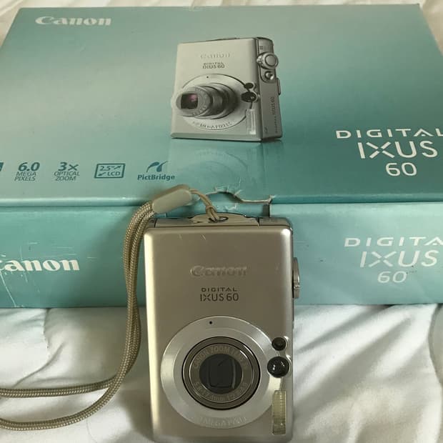CANON IXUS 60 캐논 익서스 60 빈티지 디지털카 메라 디카