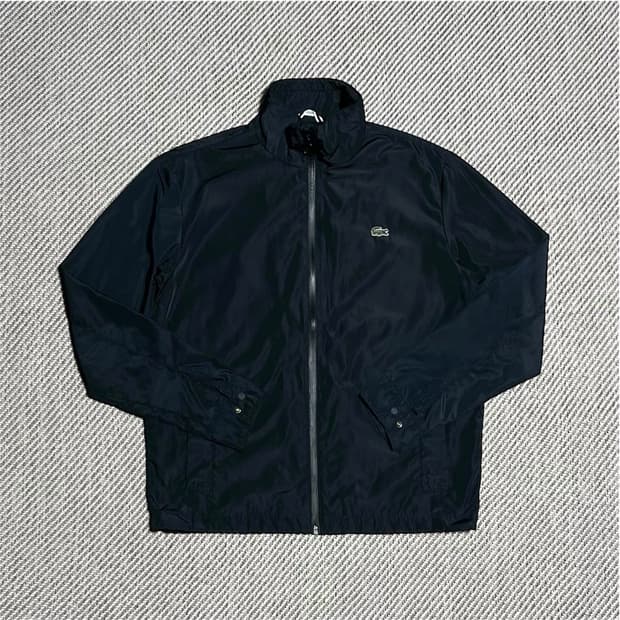 [M] Lacoste 라코스테 신형 네이비 집업 자켓
