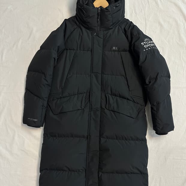 질스튜어트 덕다운 롱패딩
