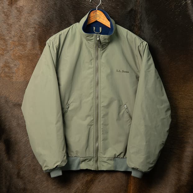 [105] 90s~ L.L.BEAN 웜업 자켓 그린 