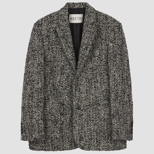 렉토 르사쥬 트위드 자켓