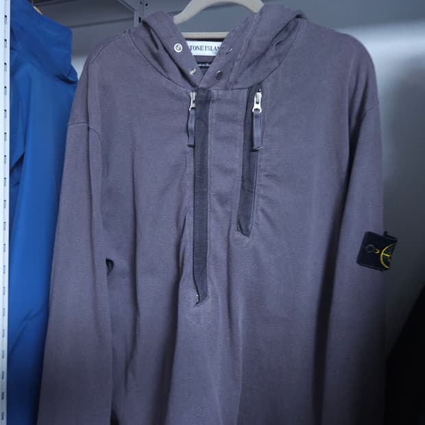Stone Island Half zipup hoodie