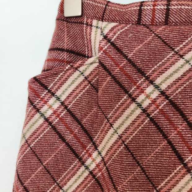 빈티지 겨울 롱스커트