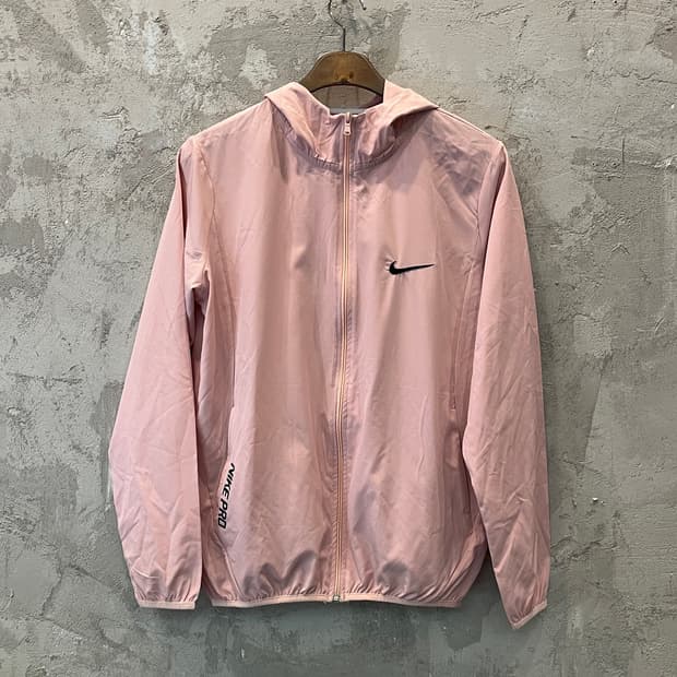 (L) 나이키 프로 바람막이 핑크