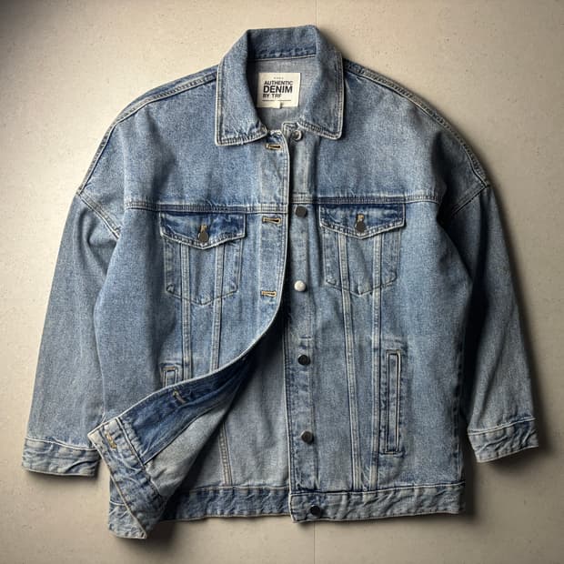 자라 데님청자켓