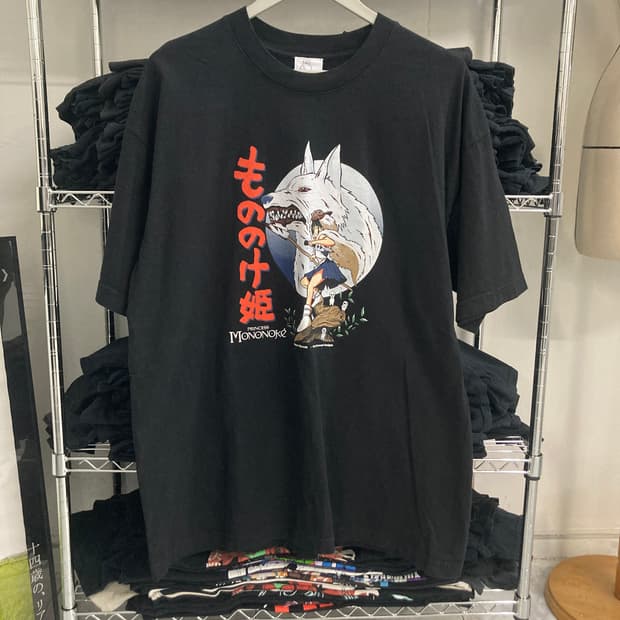 지브리 모노노케 부틀렉 애니메이션 티셔츠