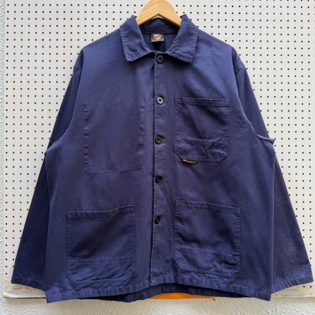 OLD VINTAGE PURPLE NAVY FRENCH 프렌치워크자켓