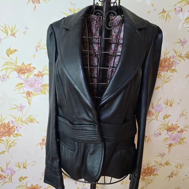 고스트(GHOST) 양가죽 자켓55~ 66